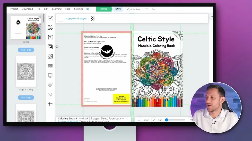 How To Make $120/Day Selling Coloring Books (made by AI) 016