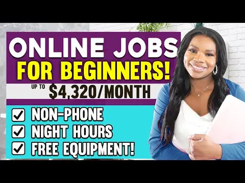 3 Beginner-Friendly Work From Home Jobs That Pay Up to $27/hour - Earn Up to $4320/month!