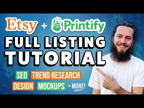 BEST Way to List on Etsy with Printify | Everything You NEED to KNOW