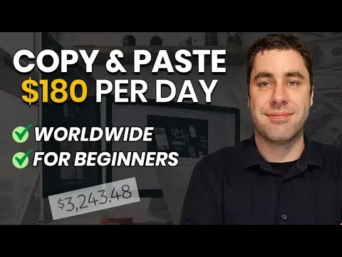 Earn $180 A DAY Online Copy & Pasting With NO Website! (Make Money Online)