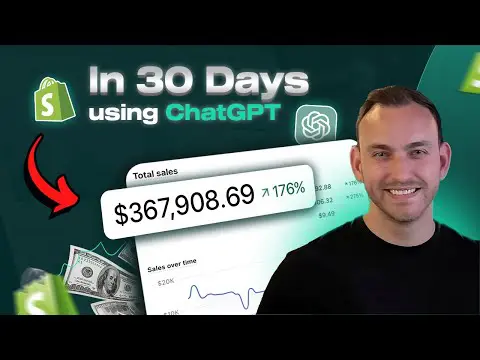 How I Made $367,908 in 30 Days Dropshipping Using ChatGPT in 2023