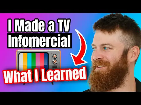 I Made a TV Infomercial Here's What I Learned