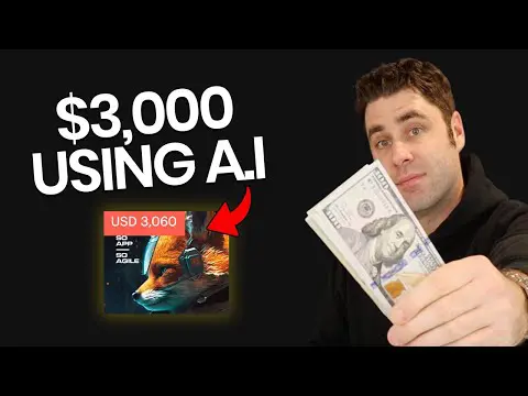 Make $3000 From AI Art & Make Money Online FREE In 2023! (Not Midjourney AI)