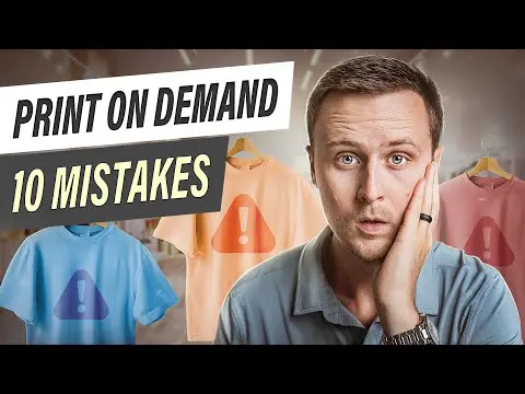 The Top 10 Worst Mistakes Print On Demand Beginners Make!