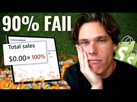 Why 90% Of Shopify Dropshipping Stores FAIL ?